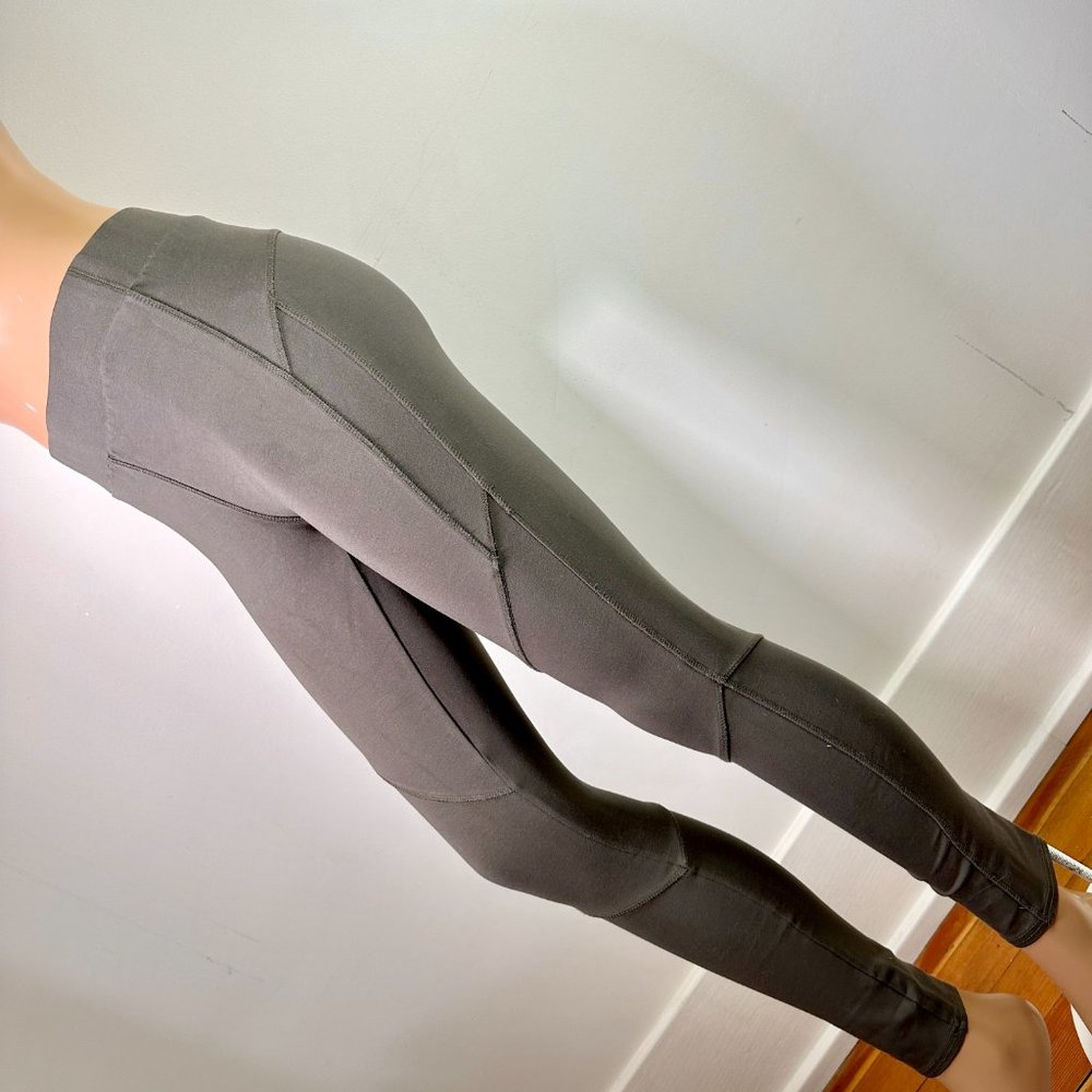 PARASUCO Olive Green Gray Leggings Small